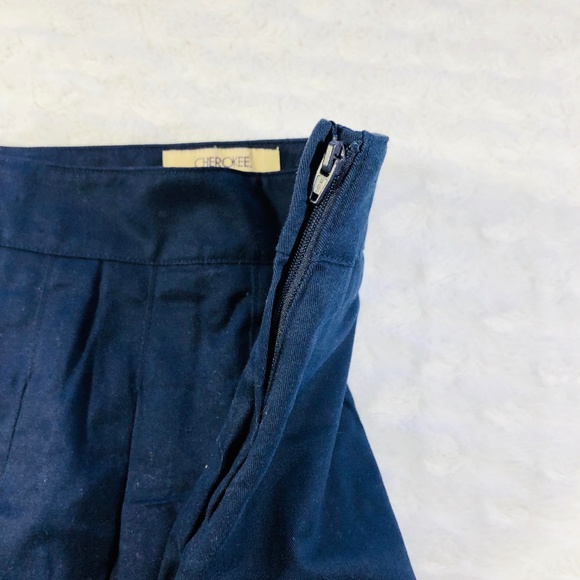 Cherokee Girl's Navy Blue Pleated School Uniform - Picture 6 of 7